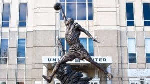 Statua MJ Chicago