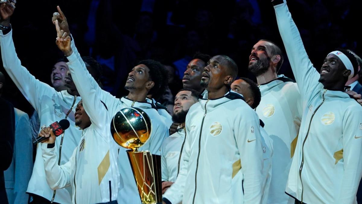 Toronto Raptors NBA Champions Banner