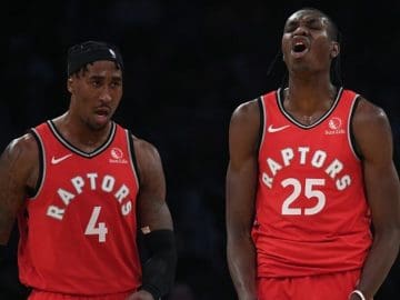 Toronto Raptors Chris Boucher Rondae Hollis-Jefferson NBA
