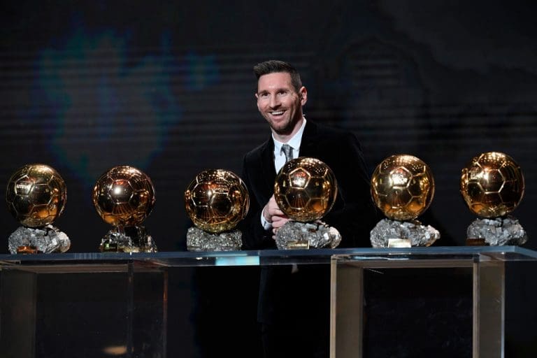 Balón de Oro Lionel Messi HSM