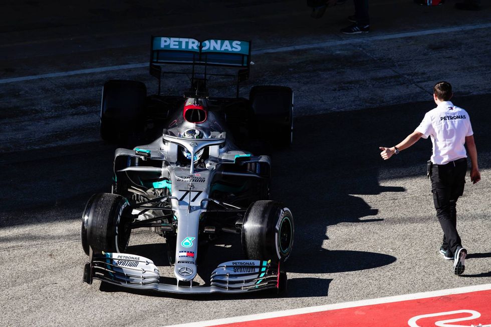 Lewis Hamilton y Valtteri Bottas sumaron un total de 179 vueltas en la 4ta jornada de los Test de Barcelona.