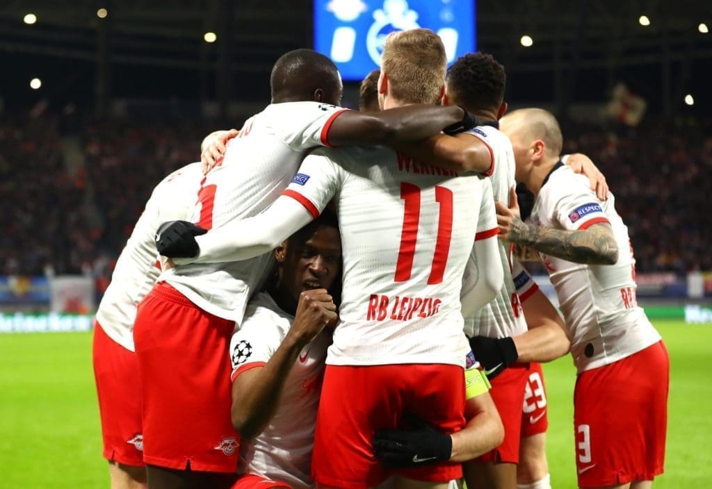 Leipzig logra clasificación en la Champions League