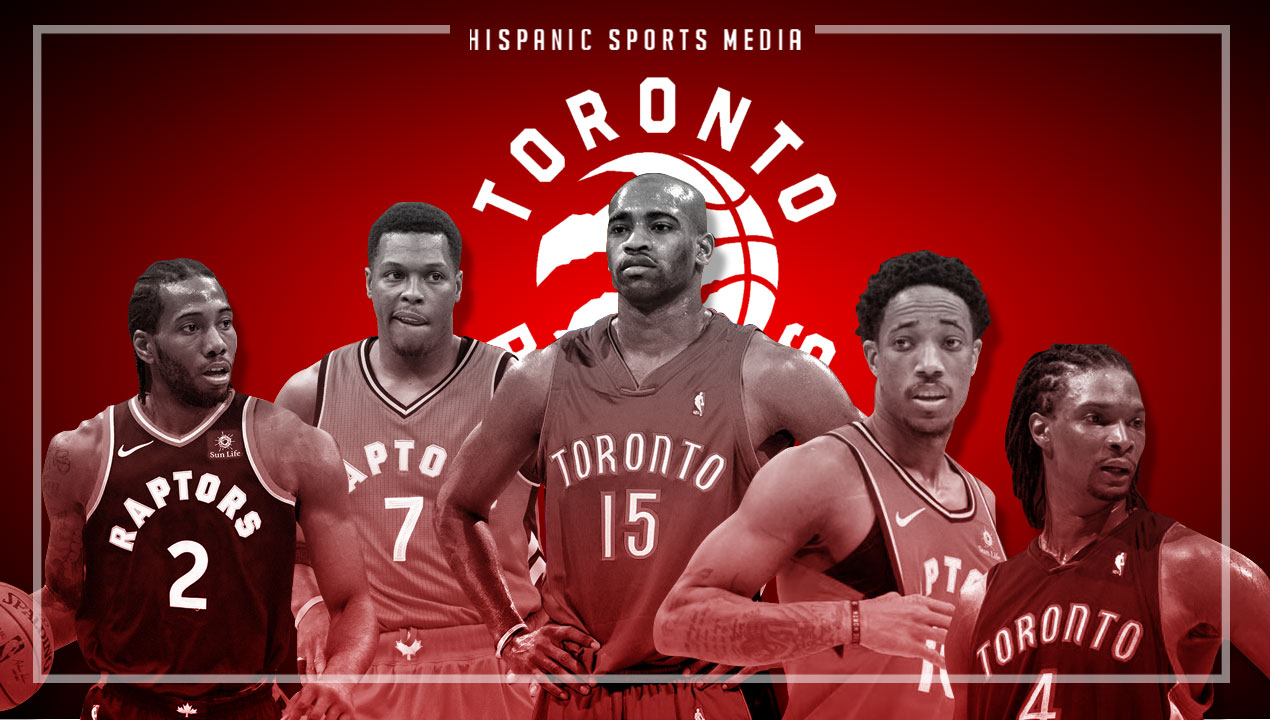 jugadores de los Toronto Raptors