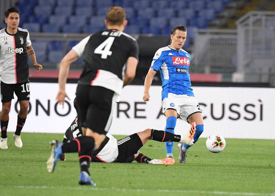 Napoli jugó un partido muy sólido frente a la Juventus.