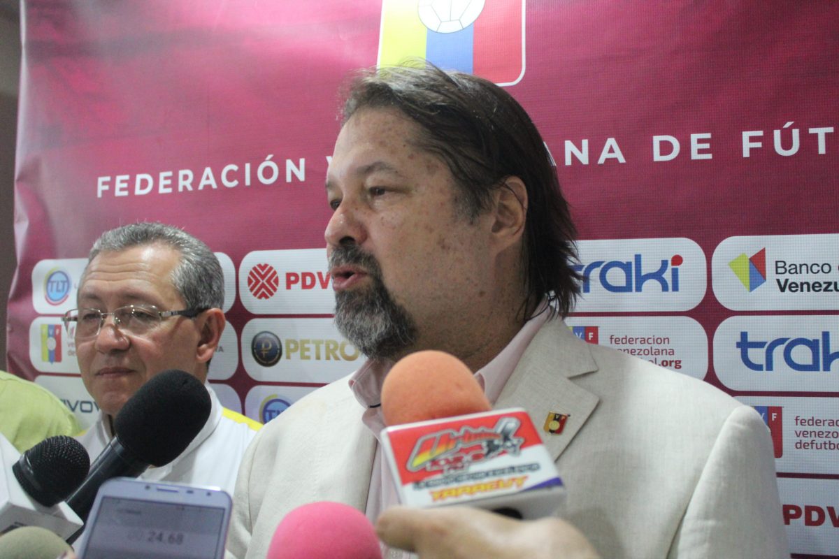 Jesús Berardinelli, presidente de la FVF