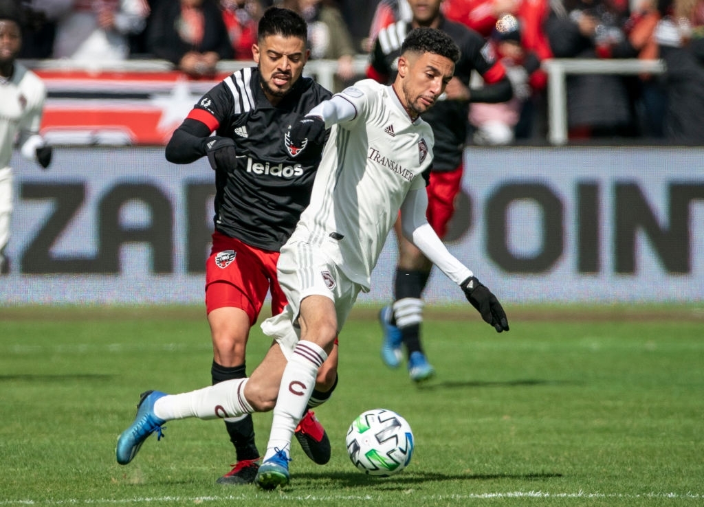 Junior Moreno, jugador del DC United.