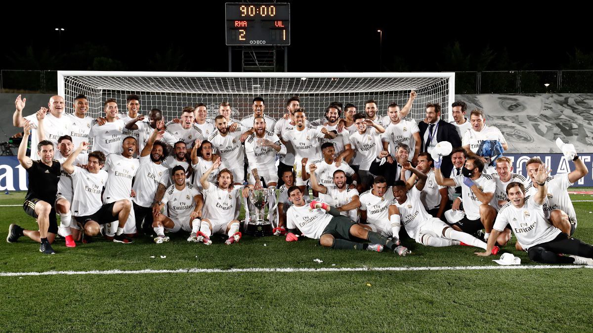 Real Madrid campeón de La Liga 2019-20