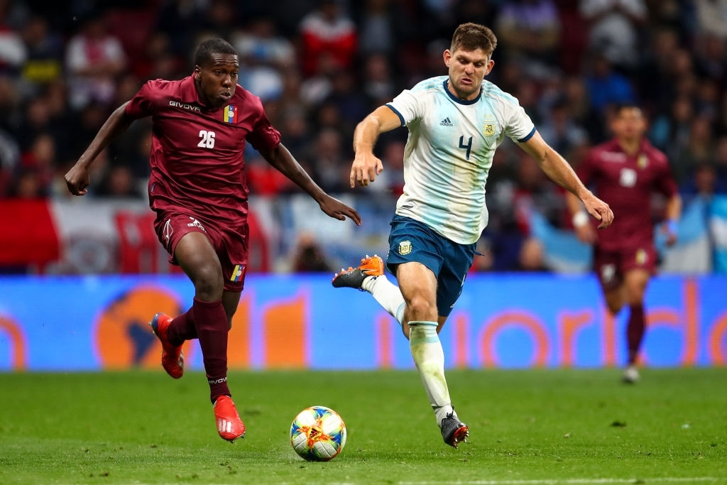 Jan Hurtado, jugador de Venezuela. 