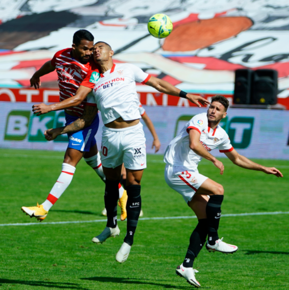 El cabezazo de Yangel Herrera.