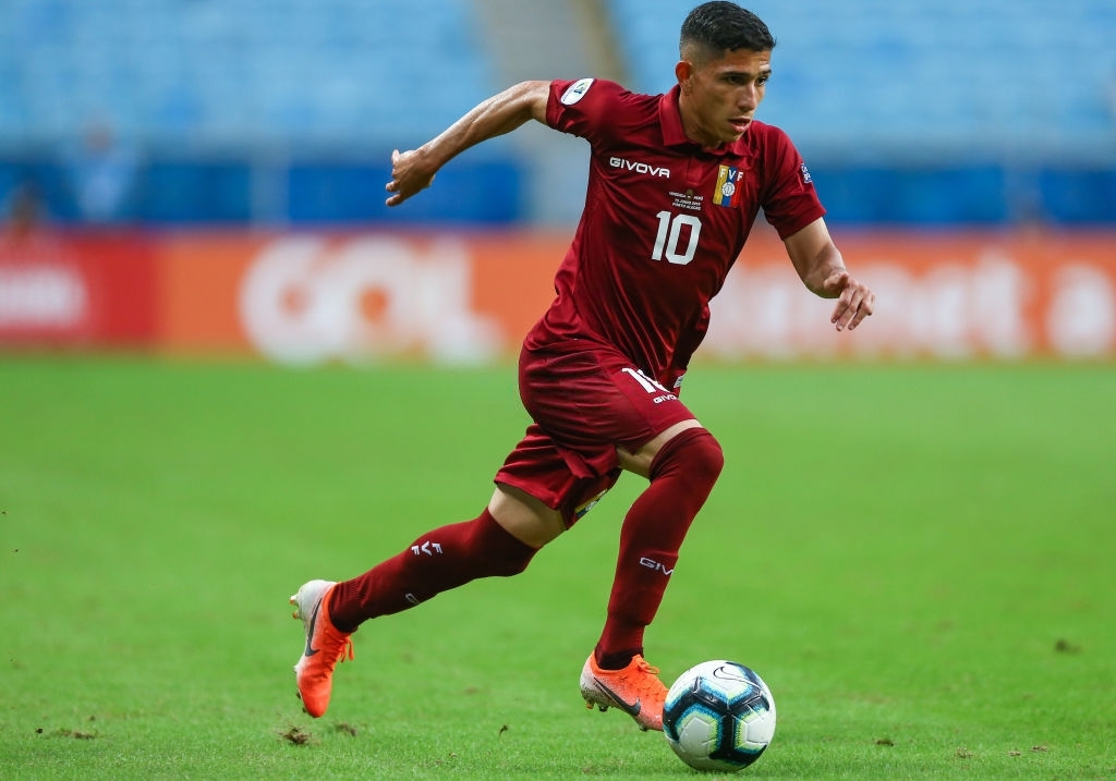 Jefferson Savarino durante la Copa América 2019.