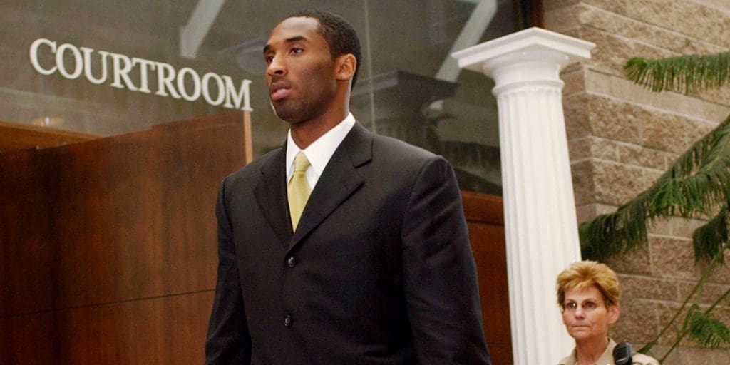 Kobe fue acusado de abuso sexual en 2003