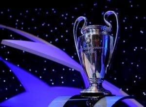 Trofeo de la Champions League.