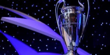 Trofeo de la Champions League.