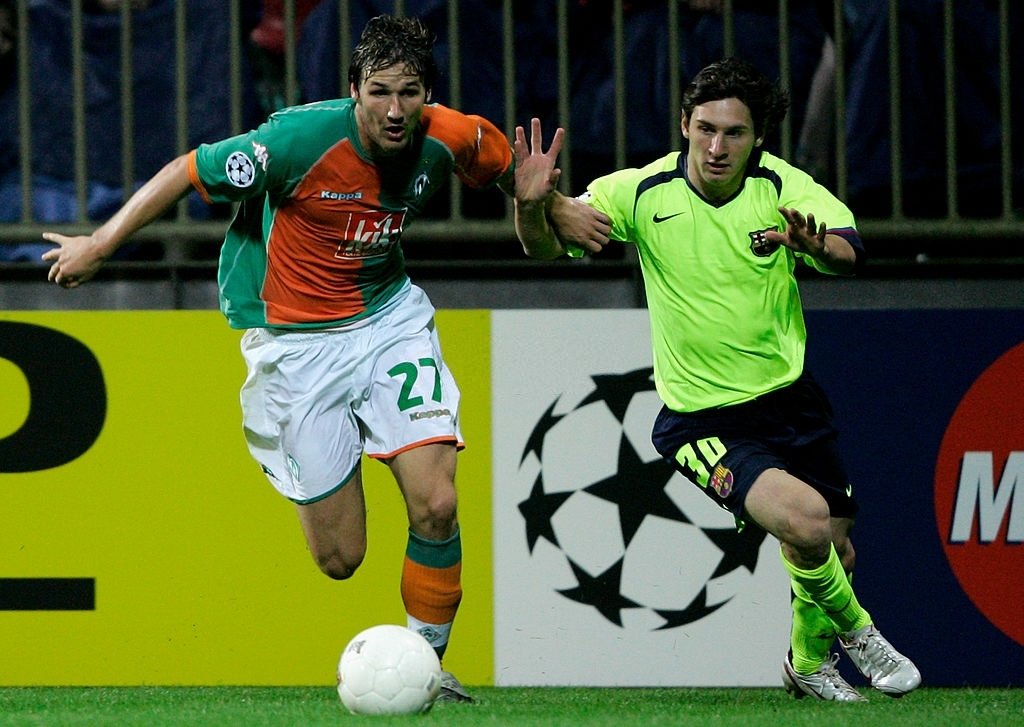 Leo Messi en 2005.