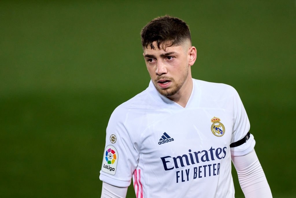 Federico Valverde vs Barcelona en el Clásico