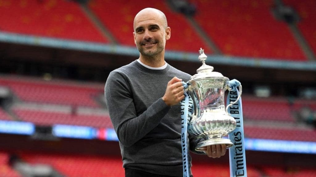 Pep Guardiola: 30 títulos en tan solo 13 años como técnico 2 Pep FA Cup final 1
