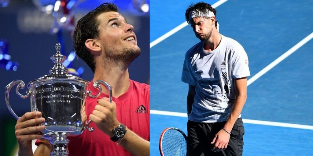 Thiem: "Caí en un agujero" El doble filo del triunfo 2 Thiem el triunfo tiene doble filo