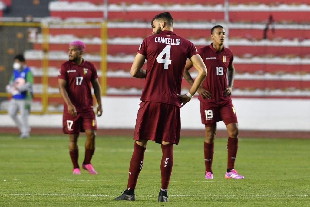 Jhon Chancellor, autor del gol de Venezuela ante Bolivia