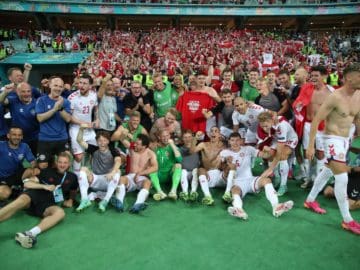 Dinamarca, en semifinales de la Eurocopa