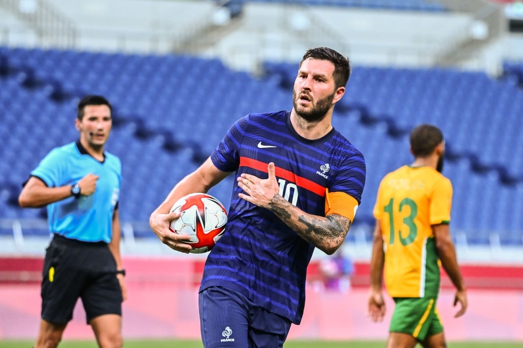 André-Pierre Gignac es líder goleador en Tokio 2020, con cuatro tantos