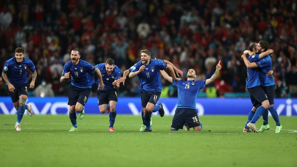 Italia avanzó a la final de la Eurocopa