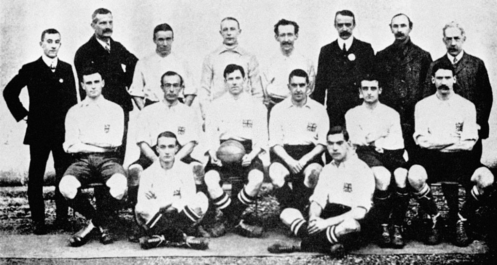 La selección del Reino Unido en los Juegos Olímpicos de 1908