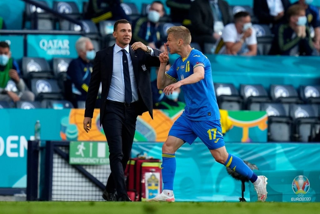 Las grandes sorpresas de la Eurocopa 3 Zinchenko y Shevchenko