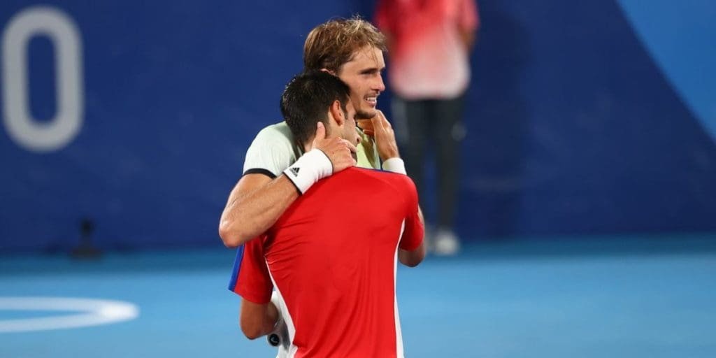Tokyo 2020: Zverev sorprende a Djokovic y peleará el oro contra Khachanov 9 Zverev elimino a Djokovic