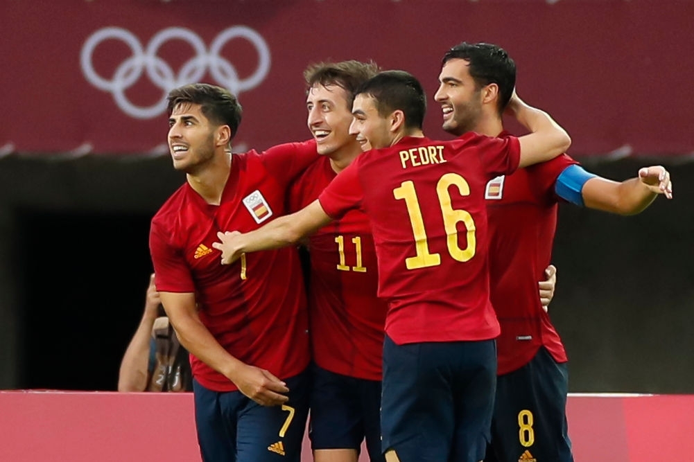 España quiere alcanzar su segunda medalla de oro en el fútbol de los Juegos Olímpicos