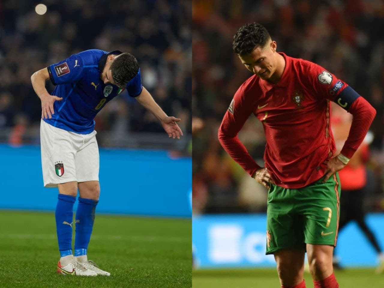 Italia y Portugal, en un momento difícil