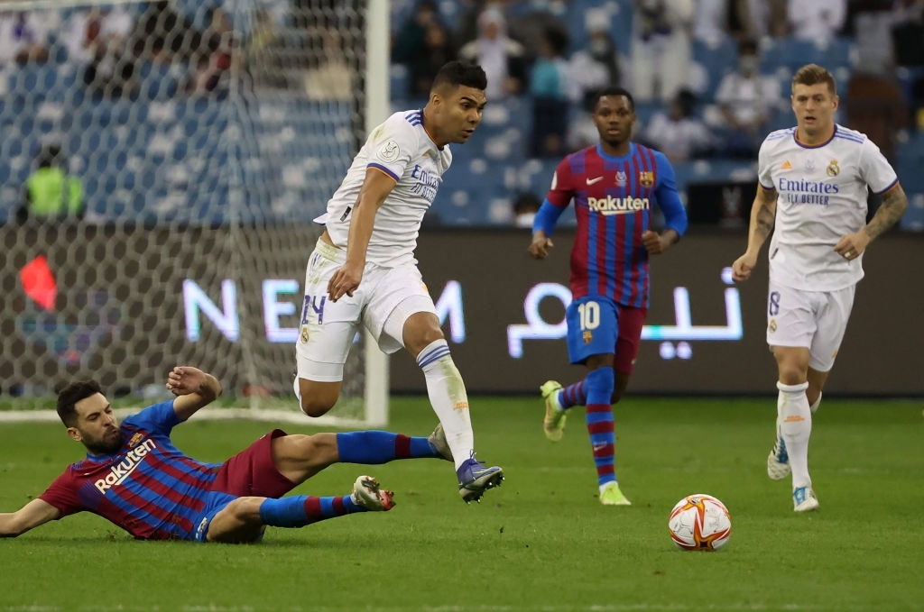 Casemiro, mediocampista del Real Madrid