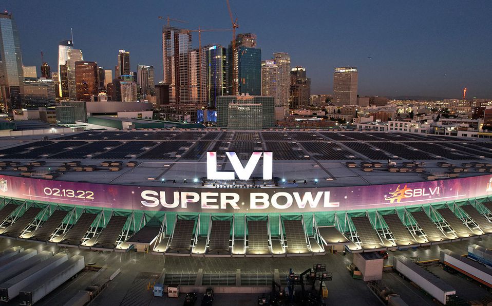 SoFi Stadium, California. Super Bowl LVI