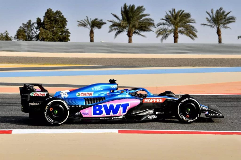 Alpine será el rival directo de Alpha Tauri en la zona media. Foto: Getty images.