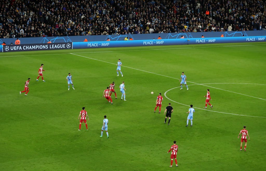 El sistema ultradefensivo del Atlético de Madrid contra el ofensivo del Manchester City