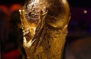 El trofeo de la Copa del Mundo