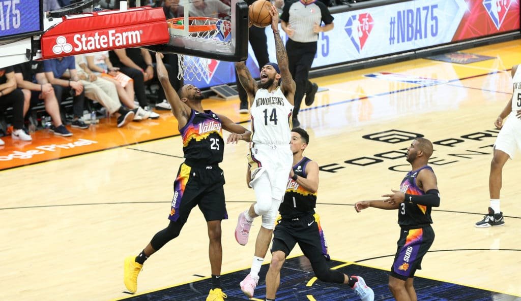 Brandon Ingram y los Pelicans frenan a unos Suns que perdieron a Devin Booker 8 Brandon Ingram