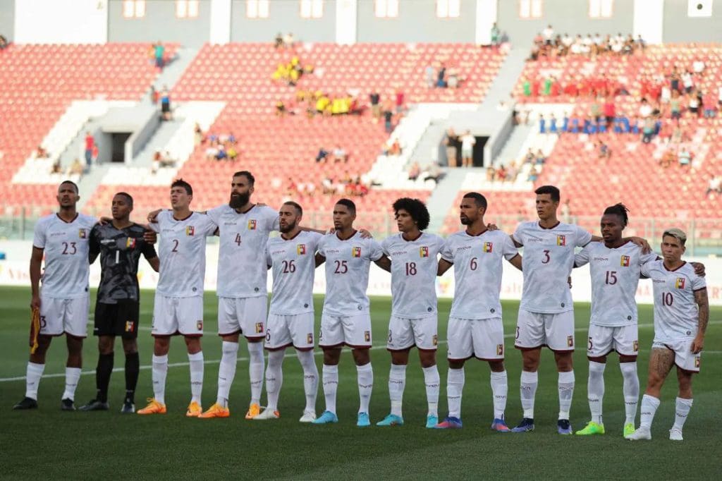 Venezuela derrotó 1-0 a Malta, con gol de Salomón Rondón. Foto: FVF