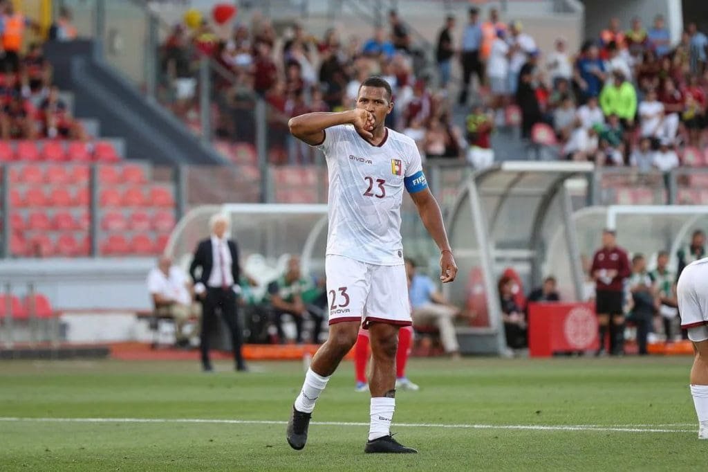 Pékerman continúa puliendo su idea en Venezuela: victoria 1-0 sobre Malta 6 José Salomón Rondón. Foto: FVF