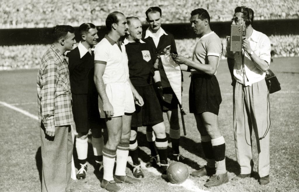 Los capitanes Augusto y Varela antes de la definición de 1950
