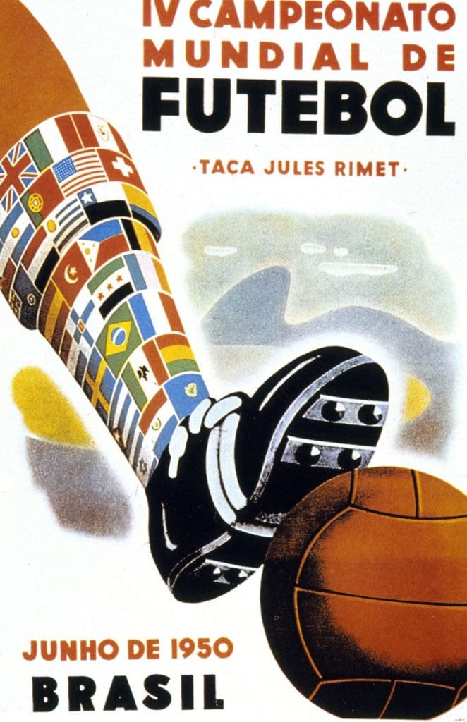 Póster del Mundial de 1950