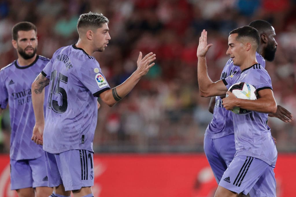 Fede Valverde y Lucas Vázquez