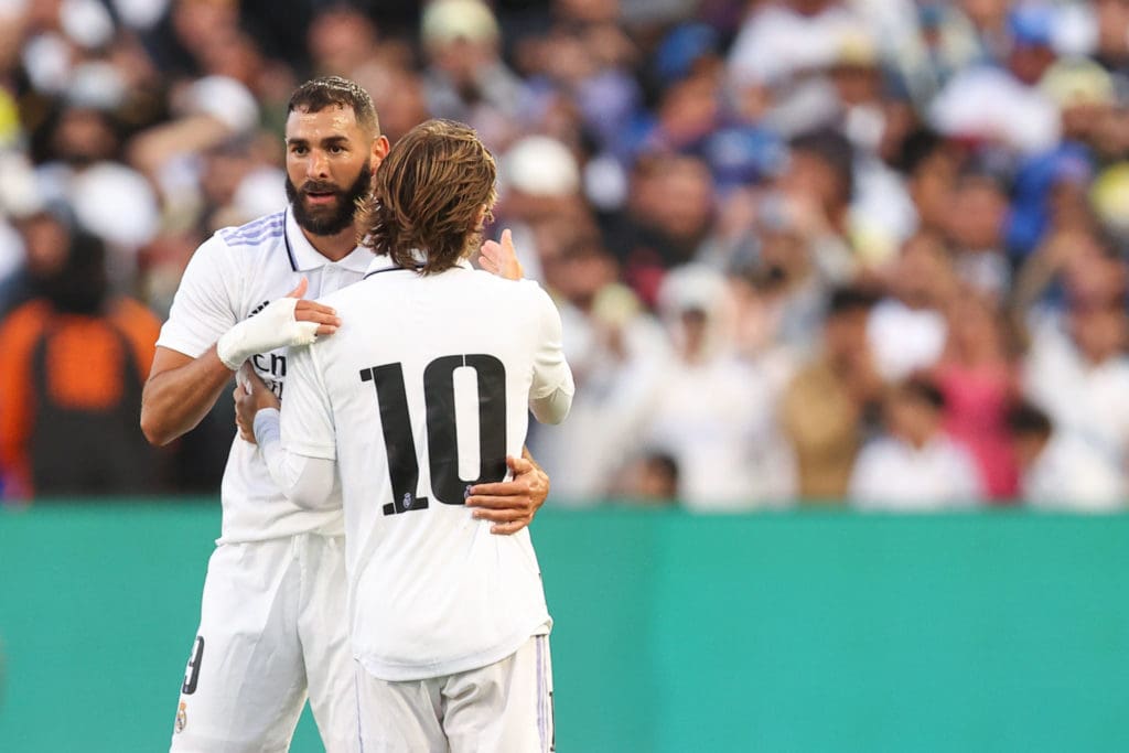 Karim Benzema y Luka Modric, los jefes del Real Madrid