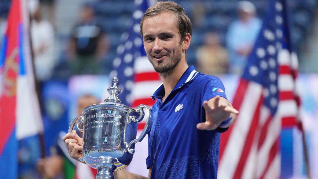 Daniil Medvedev, campeón del US Open 2021.