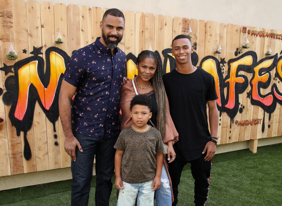 Ime Udoka y su familia