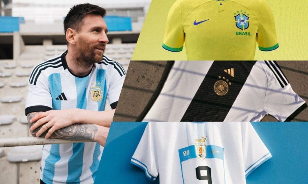 Las camisetas de las 32 selecciones del Mundial de Qatar 2022 5 Camisetas del Mundial de Qatar 2022