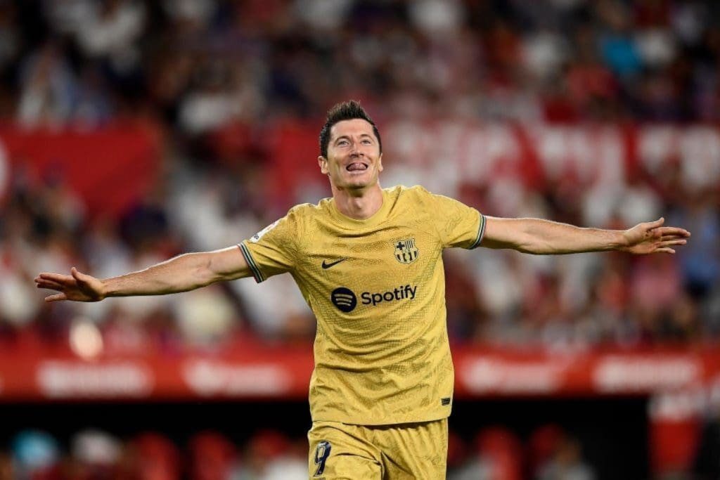 Robert Lewandowski continúa inspirado con Barcelona: 5° gol en los últimos 3 partidos 9 Robert Lewandowski
