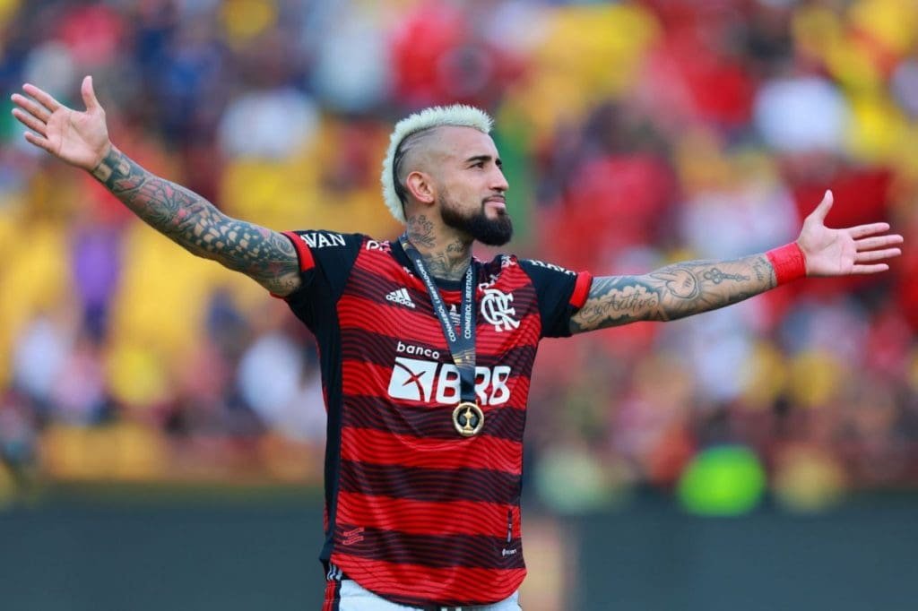 Arturo Vidal ganó la primera Libertadores en su carrera