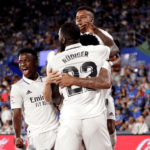 Real Madrid gana 1-0 con gol de Eder Militao para llegar al Clásico como líder virtual de LaLiga