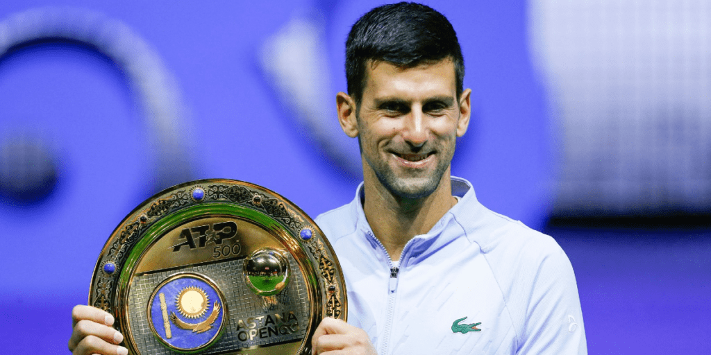Novak Djokovic aumenta su legado: 90 títulos de la ATP 10 Djokovic 1