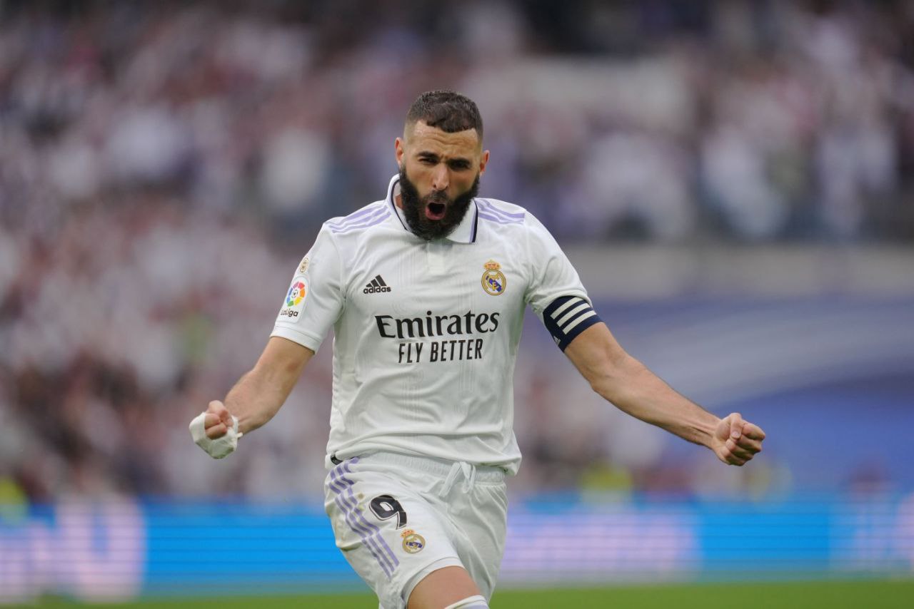 Karim Benzema volvió a marcar para el Real Madrid